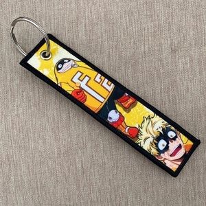 NEW My Hero Academia Fatgum Jet Tag Keychain